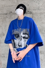 夏创意人像印花重磅短袖t恤情侣装半袖上衣体恤XZ514-2-1297-P28，男装T恤，星座514-2(原B239)