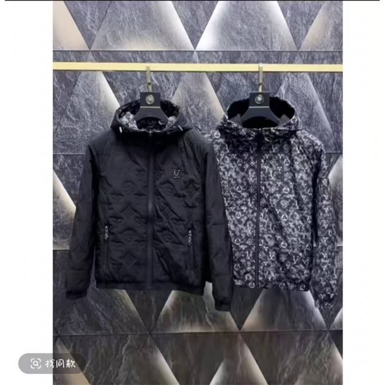(网图)轻奢薄棉外套双面穿休闲时尚潮流百搭棉服313B-JK5603-P110,男装棉衣,星座313B