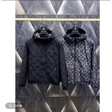 (网图)轻奢薄棉外套双面穿休闲时尚潮流百搭棉服313B-JK5603-P110，男装棉衣，星座313B