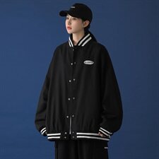 20年秋冬新款创意休闲盐系棒球服外套DS-B293-Y772-P85控115，男装夹克，电商A306