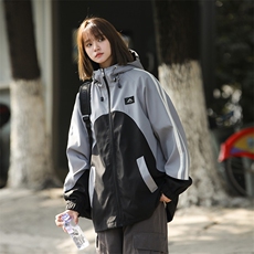 直播数据款山系户外美式防风防水防污冲锋衣夹克外套6609-P70，男装夹克，星座914-3