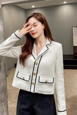 含毛料粗花呢外套，其它，天使公主