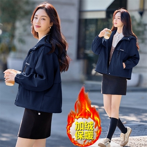 现货秒发2025冬装新款韩版休闲宽松大码保暖派克服棉衣棉服外套图片