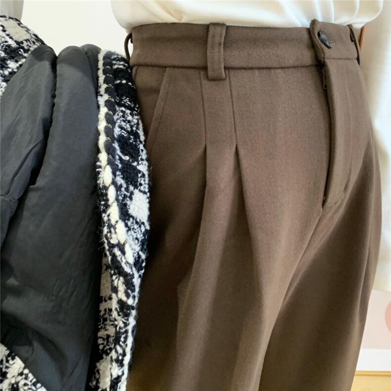 好穿羊呢裤，30羊毛，其它，素妮