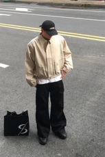 特P88无差价新款拉链春秋时尚夹克外套-HJ5711男模外景，男装夹克，电商A003