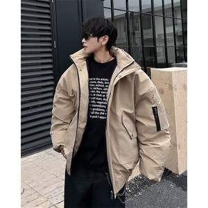 F632P95飞行员夹克棉服外套男冬季加厚潮牌宽松情侣工装图片