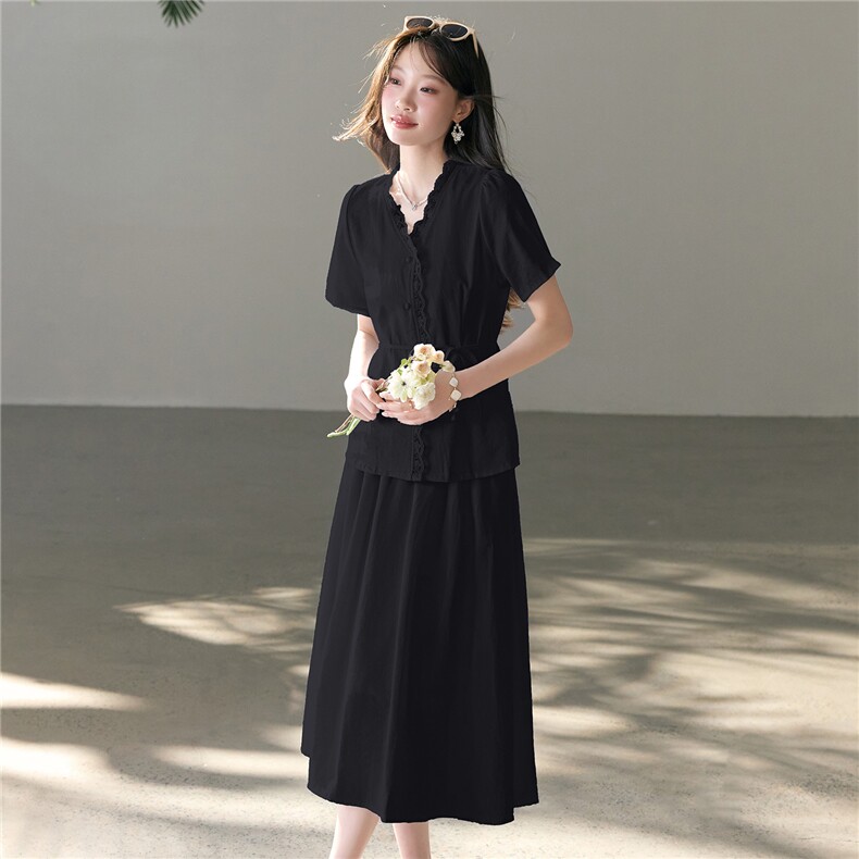2026年夏季时尚潮流时尚休闲两件套裙,女装套装/套裙,江南富贵女