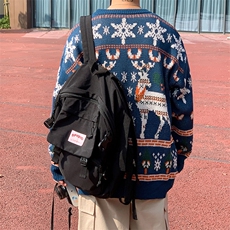 1506-1/MA401毛衣/P44冬季圣诞毛衣男圆领宽松ins潮流休闲情侣中，男装针织衫/毛衣，星座1506-1