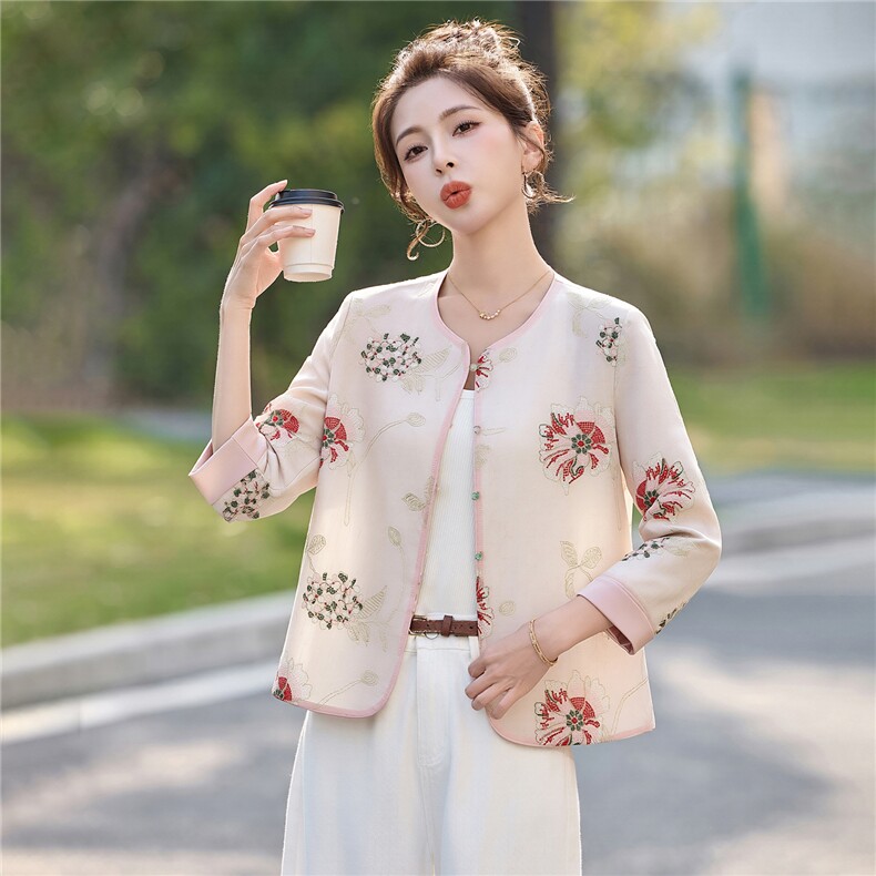 现货，夏季新款短外套女,女装短外套,利佳可人