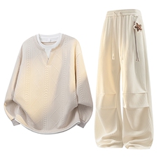 美式潮流宽松休闲套装A161-MT-2601TZ-P83，男装休闲套装，电商A161