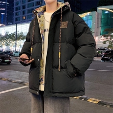 冬季潮风假两件外套男新款美式棉衣XZ102B-1-M9903P125，男装棉衣，星座102B-1