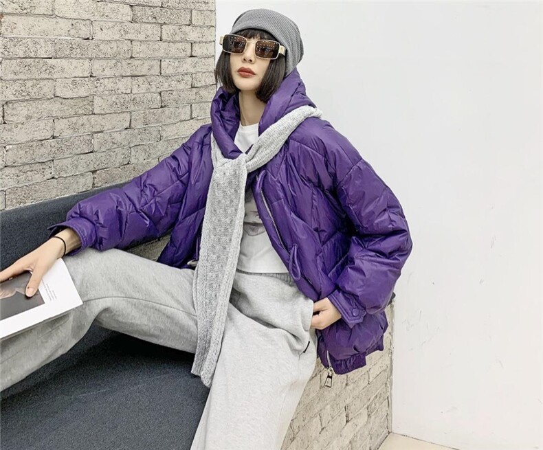 2020白鸭绒羽绒服，女装羽绒服，曼希野