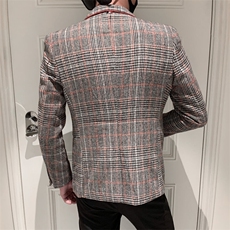 秋冬店主休闲夹克西装单西男士修身西服A236-XZ-160-P130，男装夹克，电商A236