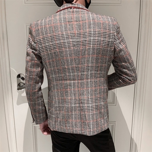 秋冬店主休闲夹克西装单西男士修身 西服 A236-XZ-160-P130图片