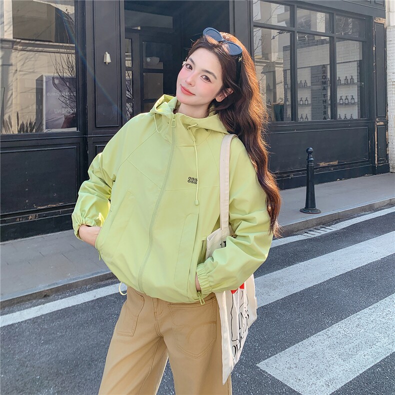 现货！现货！2026年春季新款时尚洋气减龄短款外套女,女装短外套,2C306