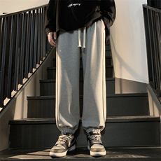 春秋款港风裤子男休闲百搭束脚卫裤K3206-P40控78，男装休闲裤，星座717