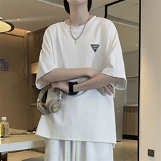 冰丝舒适抗皱休闲透气短袖TT312特批-36，男装T恤，星座718
