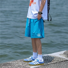 夏季户外山系纯色短裤男速干宽松休闲沙滩五分裤KU29，男装牛仔裤，星座1116A-1（原606A）