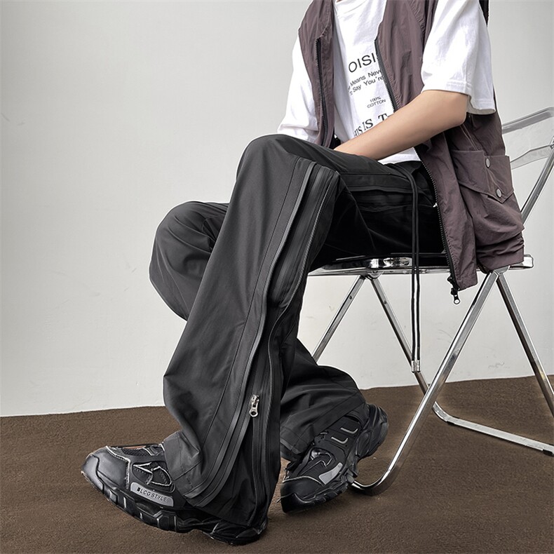 2024新款山系户外休闲长裤美式侧拉链机能冲锋裤男现货K8101-P48,男装休闲裤,星座512-3