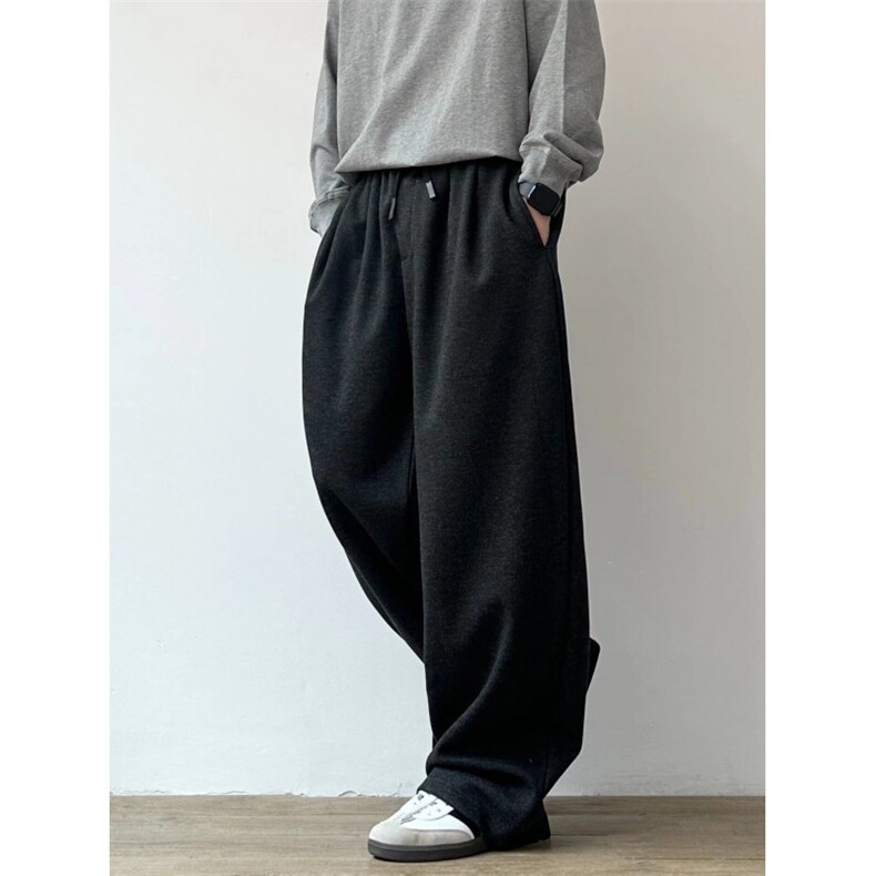 1506-1/KU581/P50新款宽松休闲裤男韩版潮流百搭裤子阔腿拖地长裤,男装休闲裤,星座1506-1