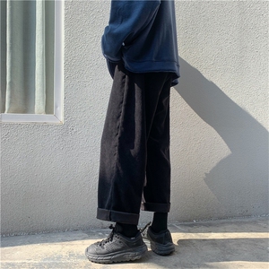 新款港风卫裤男士运动休闲裤宽松帅气百搭长裤束脚裤 K1146-P30图片