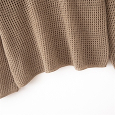 2025年秋季时尚百搭通勤简约休闲一字领镂空羊毛衫，女装羊毛衫，狄美羊绒