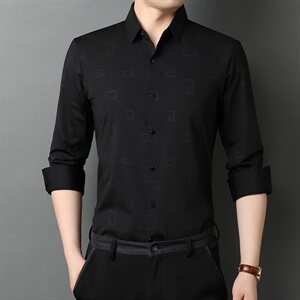 E992钱塘2020-2秋冬高品质男士无痕精品格子衬衫P90主推图片