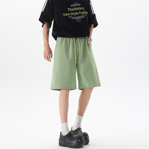8XL-M 特大码冰丝透气垂感短裤男篮球运动五分裤DK1507P30控48图片
