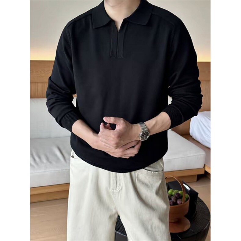 polo长袖针织衫毛衣打底衫1218-P70,男装T恤,星座1012-1