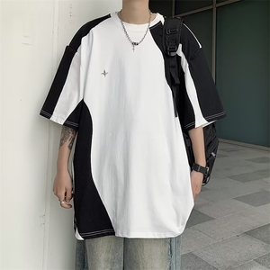 2023春夏季新款男休闲圆领短袖T恤T305P36图片