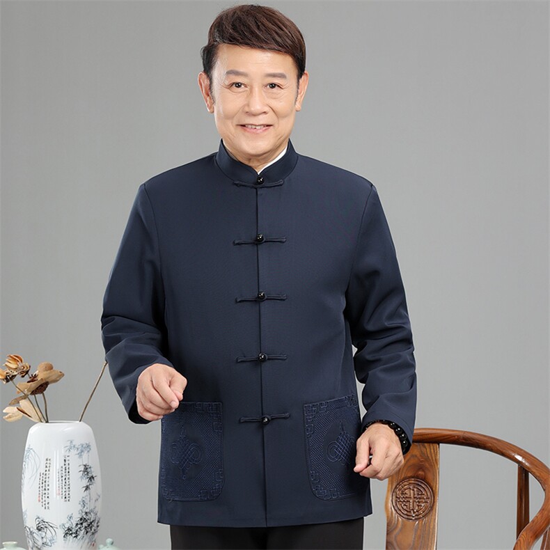 高品质风唐装棉服盘扣外套加棉复古棉衣YD2368-P115加棉P140,男装棉衣,星座1105-3