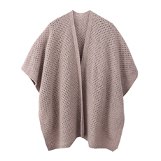 2025年秋季新款羊毛蜂窝大披肩休闲时尚百搭，披肩，九月九羊绒