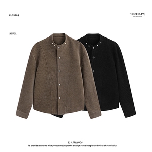 平铺~春季立领风夹克外套 YJ6028/P115，男装夹克，电商B331