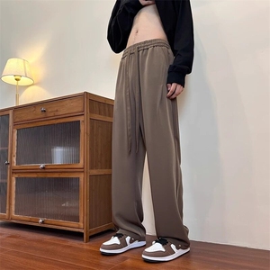 wassup happy冰丝裤男士夏季薄款速干日系休闲裤垂感痞帅西装裤子图片