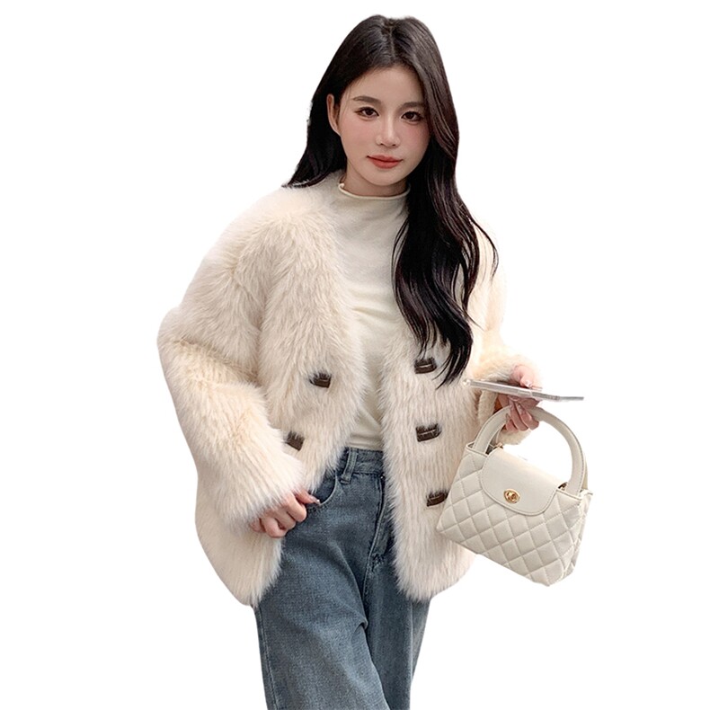 现货！新款皮毛一体外套！2C109-A761-P175-K258,女装皮草,2C109