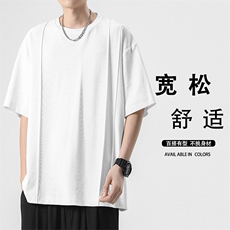 短袖t恤夏季潮牌时尚夏装冰丝跑步运动TT350-特批-3359，男装T恤，星座718