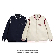 （数据）加厚呢料夹克外套设计感情侣棒球服1015-JK113-P125，男装夹克，四季星座1015