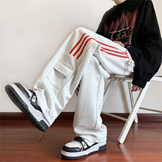 K9028/P50春装新现货高品质不起球休闲裤男卫裤宽松工装运动裤，男装休闲裤，电商A141