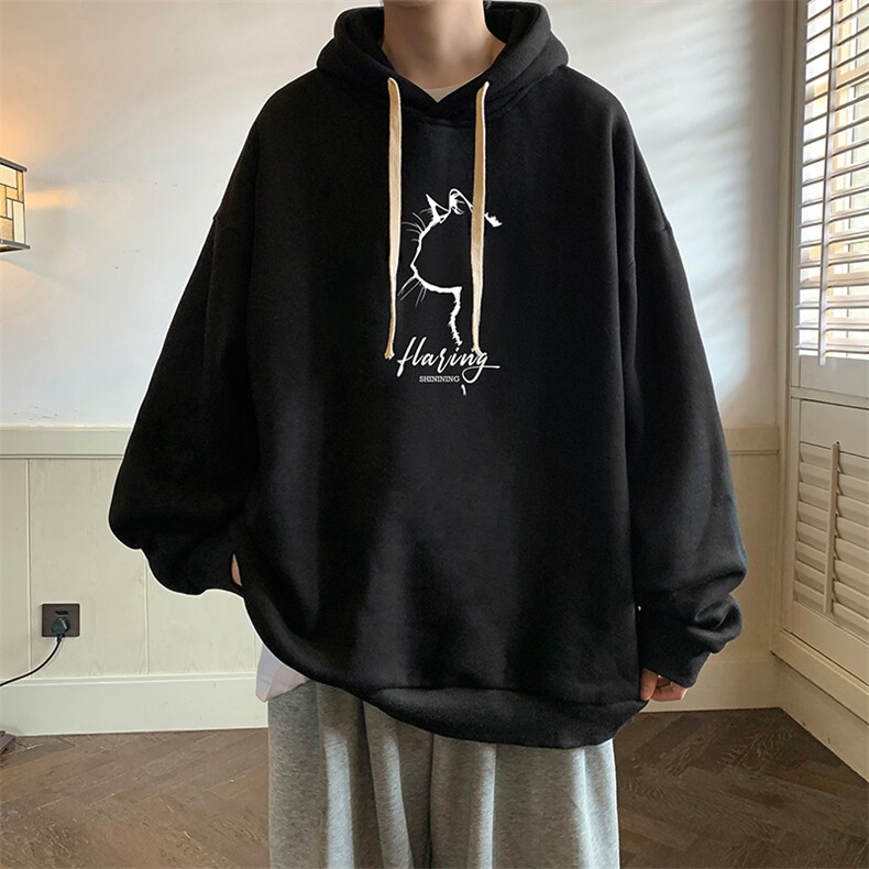 连帽卫衣男大码运动服帽衫外套WY2344-P35,男装卫衣,电商A040