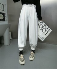 卫裤，女装休闲裤，九今