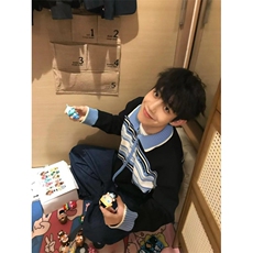日系ins文艺气质时尚慵懒原宿新款潮流百搭简约鹿毛绒毛衣流行，男装针织衫/毛衣，星座506A