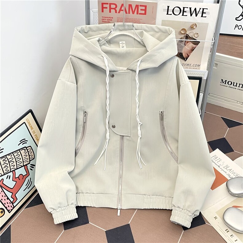 2025宽松休闲雾面PU皮衣上衣9312P85，男装皮衣，星座410-2