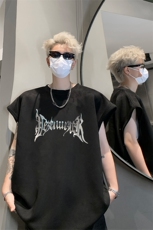 麂皮绒背心/马甲/坎肩2025夏季男装无袖T恤XZ514-2-2024123-P28，男装T恤，星座514-2(原B239)