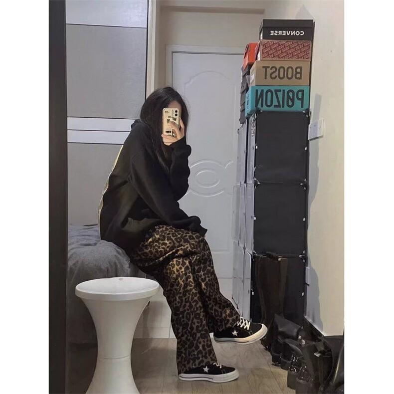 DT10-P52美式豹纹牛仔裤男女秋季新款2024长裤-网图档口大货,男装牛仔裤,星座603-2