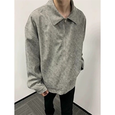 [有货]美式复古拉链外套飞行夹克小众上衣JK291特P58，男装夹克，星座908-1