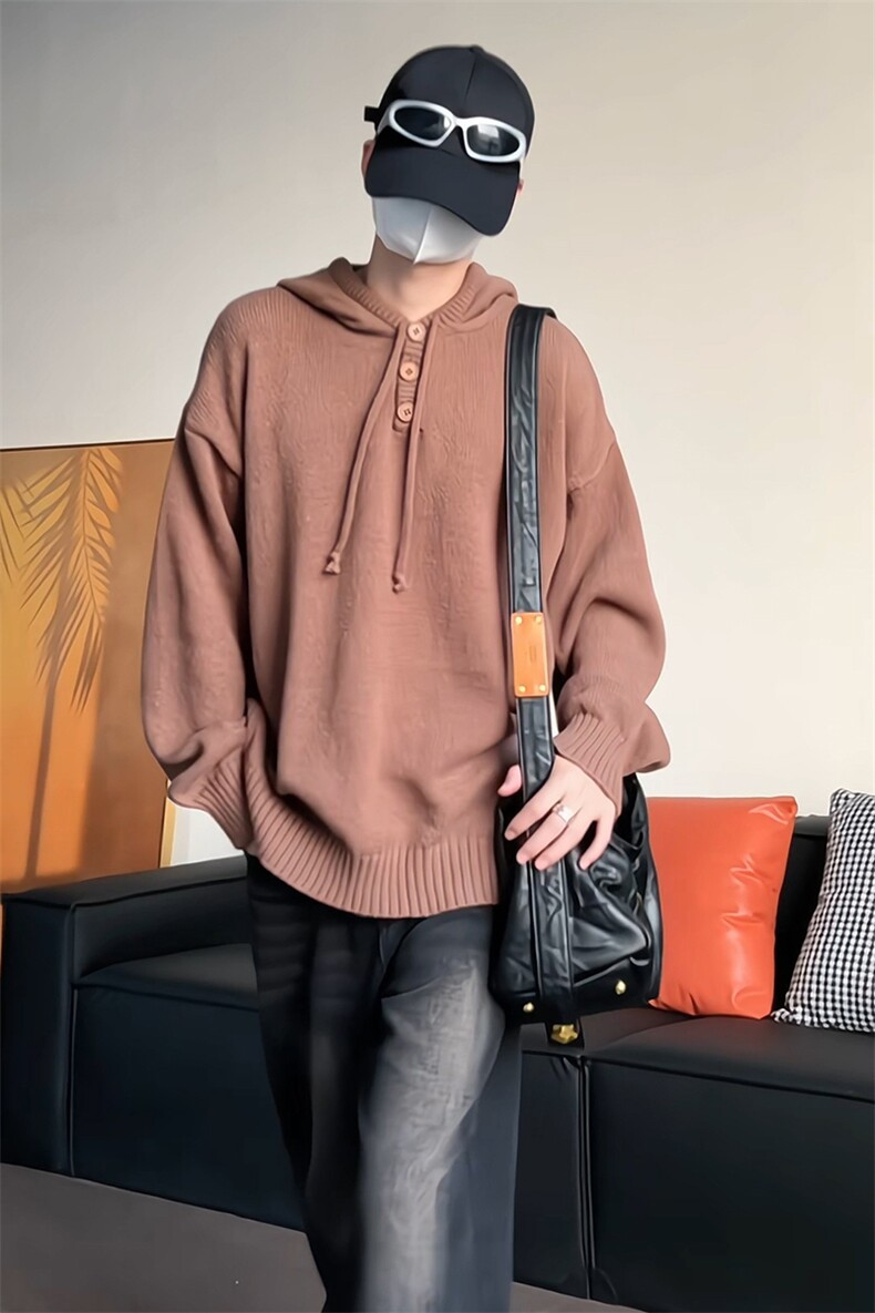 连帽毛衣男针织衫上衣KD650-P55,男装针织衫/毛衣,电商D312-1