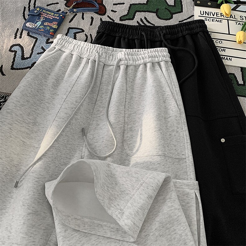 7个高点击港风秋冬新款休闲条纹裤潮百搭X416B-1-KL912-P60限88,男装休闲裤,星座416B-1