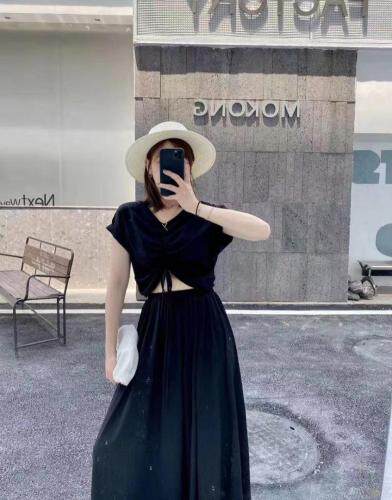 夏季新款两面穿连衣裙，女装连衣裙，DD+(4F)