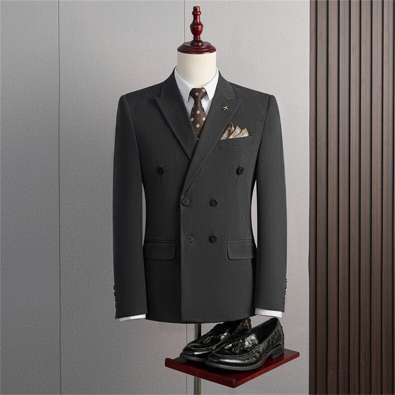 春季韩版西服男修身休闲英伦职业装小西装纯色外套新郎结婚礼服潮，男装西服，星座505-2（原电商A260-1)