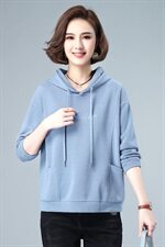 卫衣2021新款女长袖秋装韩版宽松大码套头上衣显瘦春秋外套潮，女装卫衣/绒衫，依恋蒂丝